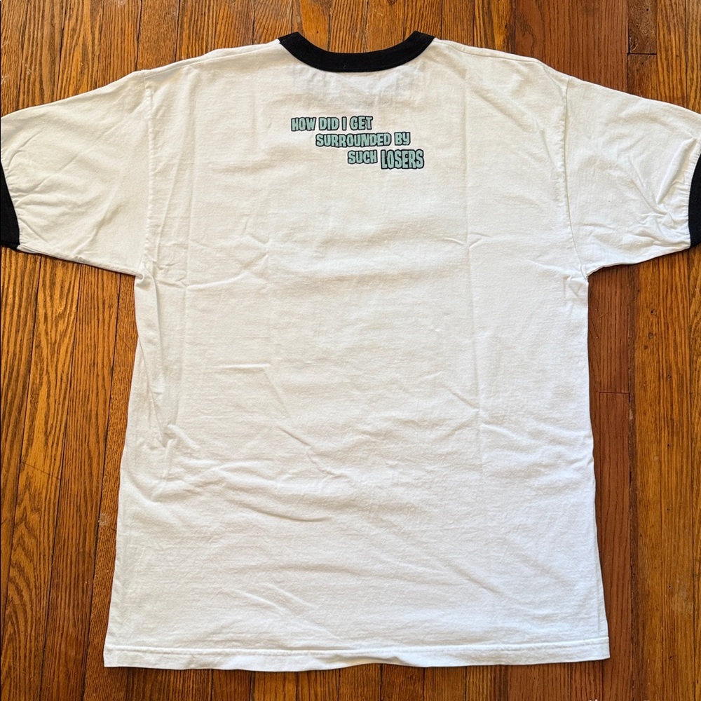 2002 Squidward Vintage Ringer T-Shirt - Picture 5 of 11
